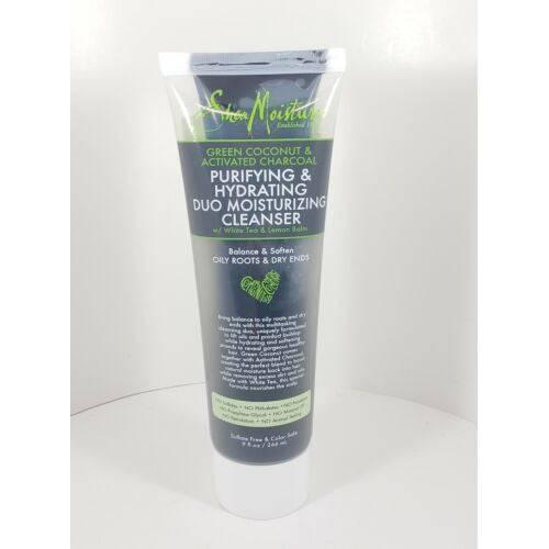 SM GREEN COCONUT&CHARCOAL MOIST CLEANSER 9OZ - African Beauty Online