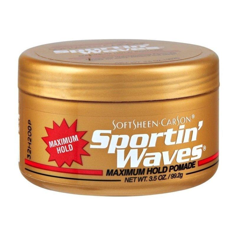 Softsheen-Carson-Sportin-Waves-Maximum-Hold-Pomade-3-5Oz - African Beauty Online