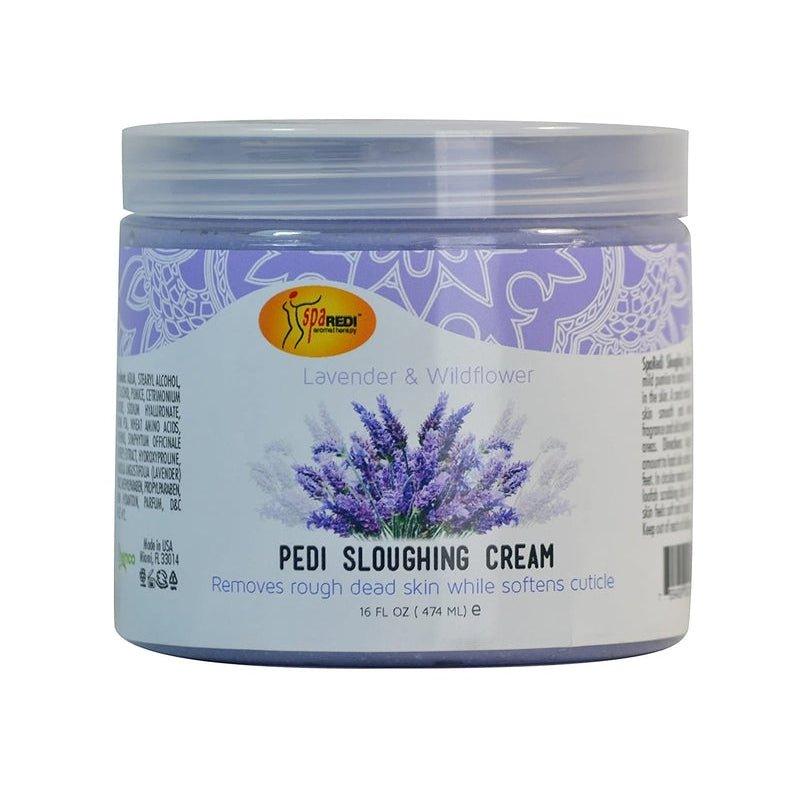 Spa-Redi-Lavender-Wildflower-Pedi-Sloughing-Cream-16Oz - African Beauty Online