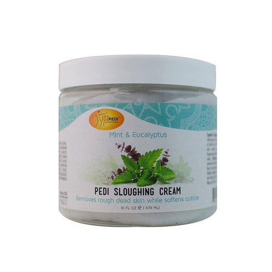 Spa-Redi-Mint-Eucalyptus-Pedi-Sloughing-Cream-16Oz - African Beauty Online