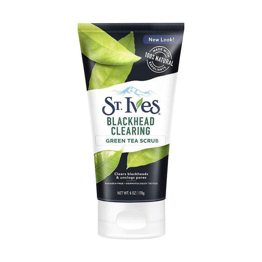 St-Ives-Blackhead-Clearing-Green-Tea-Scrub-6Oz - African Beauty Online