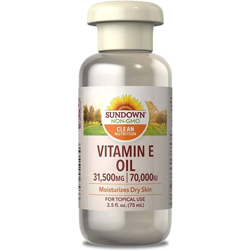 SUNDOWN NAT VITAMIN E OIL 2.5OZ - African Beauty Online