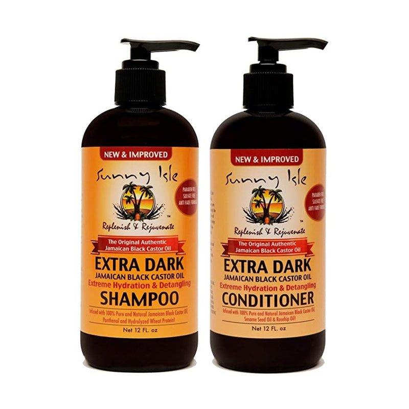 Sunny-Isle-New-Improved-Extra-Dark-Jbco-Hydration-Detangling-Shampoo-Conditioner-12Oz-Set - African Beauty Online