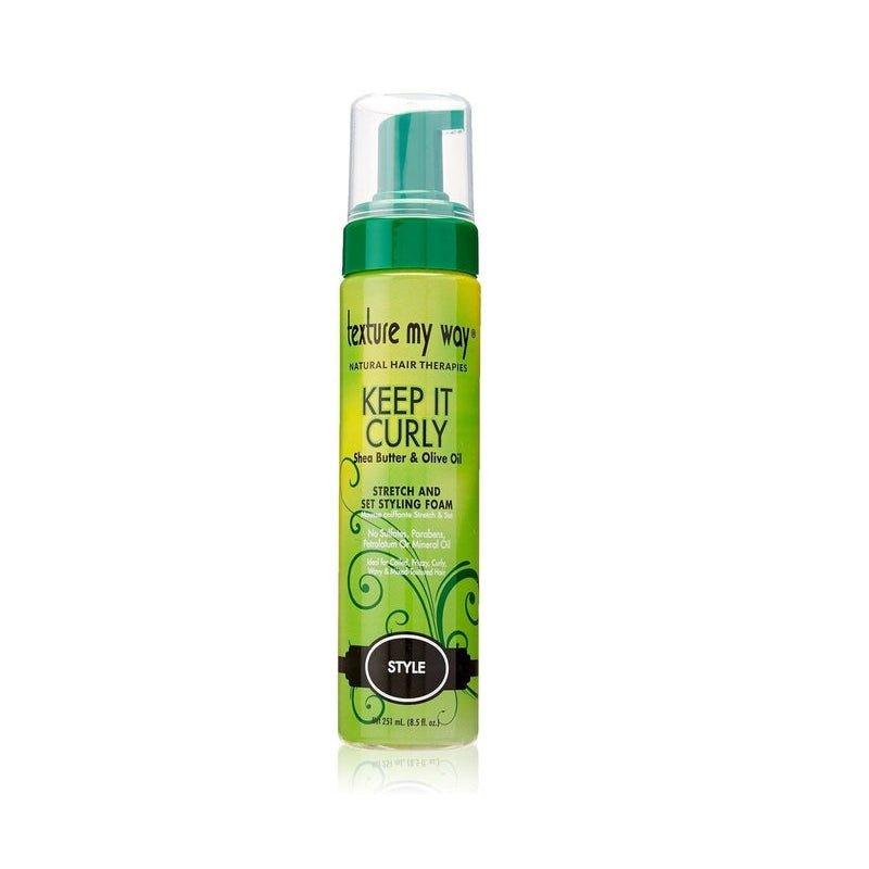 Texture-My-Way-Keep-It-Curly-Stretch-And-Set-Styling-Foam-8-5Oz-251Ml - African Beauty Online