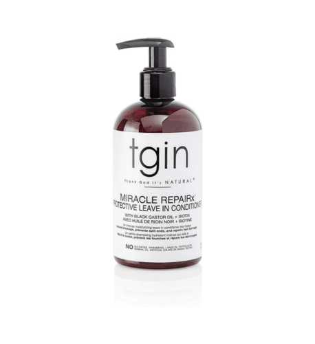 tgin Miracle Repairx Protective Leave In Conditioner For Natural Hair - Dry Hair - Curly Hair - 13Oz - USA Beauty Imports Online