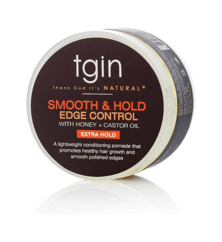 tgin Smooth & Hold Edge Control Infused With Nettle Leaf & Castor Oil For Natural Hair Dry Hair Curly Hair 4oz - African Beauty Online