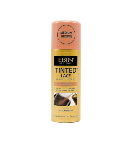 Tinted Lace Aerosol Spray - Medium Brown 2.7oz - USA Beauty Imports Online