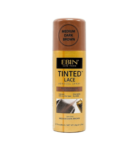 Tinted Lace Aerosol Spray - Medium Dark Brown 2.7oz - USA Beauty Imports Online