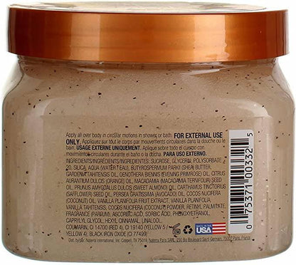 TREE HUT [TAHITIAN VANILLA BEAN] SHEA SUGAR SCRUB 18OZ - African Beauty Online