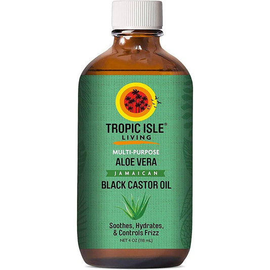 Tropic-Isle-Aloe-Vera-Jam-Black-Castor-Oil-4Oz - African Beauty Online