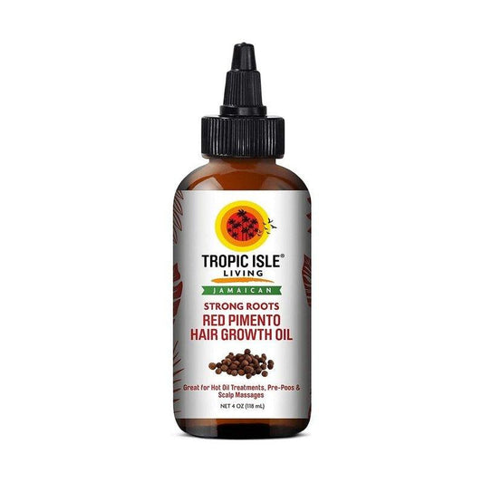 Tropic-Isle-Living-Jamaican-Strong-Roots-Red-Pimento-Hair-Growth-Oil-4Oz-118Ml - African Beauty Online