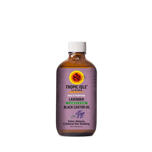 Tropic-Isle-Living-Lavender-Jamaican-Black-Castor-Oil-4Oz-118Ml - African Beauty Online