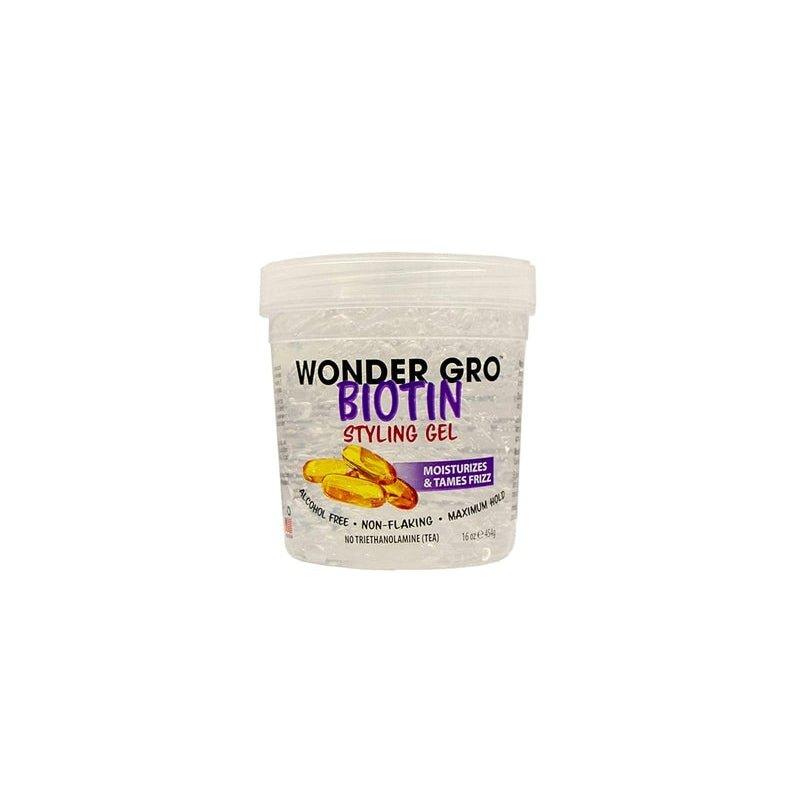 Wonder-Gro-Biotin-Styling-Gel-Moisturizes-Tames-Frizz-16Oz - African Beauty Online