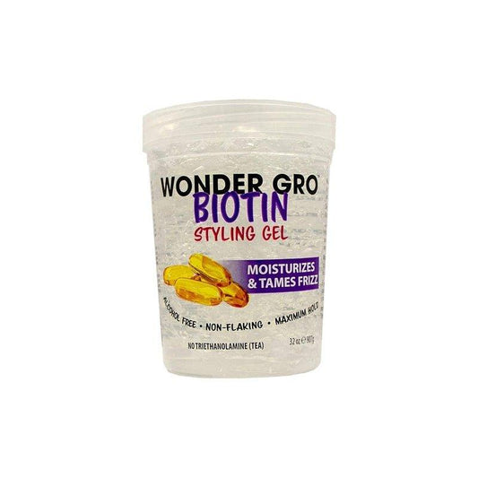 Wonder-Gro-Biotin-Styling-Gel-Moisturizes-Tames-Frizz-32Oz - African Beauty Online