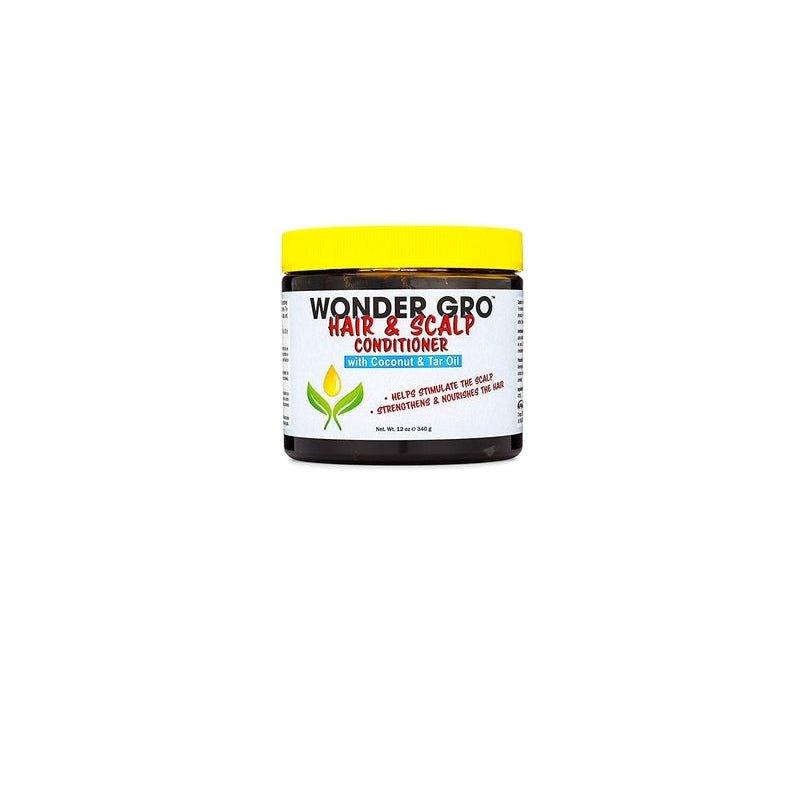 Wonder-Gro-Coconut-Tar-Oil-Hair-Scalp-Conditioner-12Oz - African Beauty Online